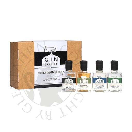 [gin384] Gin Bothy Country Collection Gin Box 4x5cl