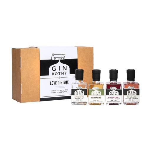 [gin385] Gin Bothy Love Gin Miniature Box 4x5cl