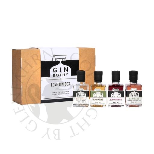 [gin385] Gin Bothy Love Gin Miniature Box 4x5cl