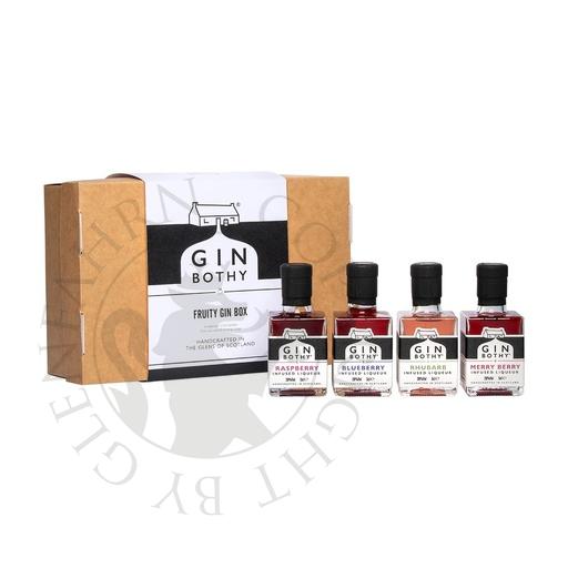 [lik118] Gin Bothy Fruity Gin Miniature Box 4x5cl