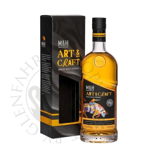 [mho010] M&H Art & Craft Tokaji Wine Casks Single Malt Tel Avivian Whisky 70cl
