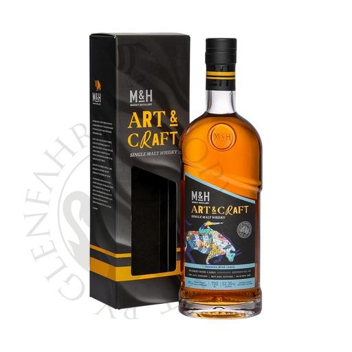 [mho011] M&H Art & Craft Madeira Wine Casks Single Malt Tel Avivian Whisky 70cl