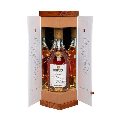[cog407] Godet 1969 Petite Champagne Cognac Millesime 70cl