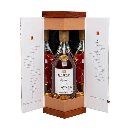 [cog408] Godet 1972 Fins Bois Cognac Millesime 70cl