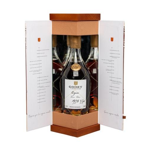 [cog409] Godet 1978 Fins Bois Cognac Millesime 70cl