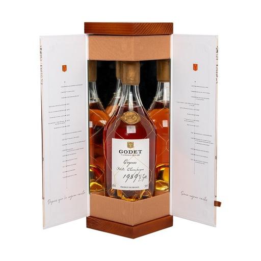 [cog410] Godet 1989 Petite Champagne Cognac Millesime 70cl