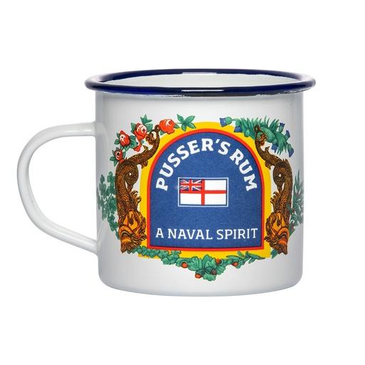 [acc815] Pusser's Rum Painkiller Mug Emaille Tasse