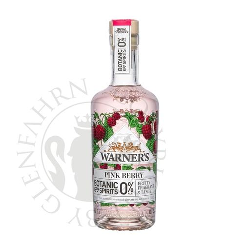 [gin388] Warner's 0% Pink Berry Botanic Garden Spirits Alkoholfrei 50cl