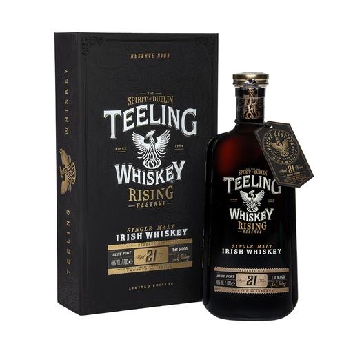 [twc097] Teeling 21y Rising Reserve Vol.3 Ruby Port Cask Finish Single Malt Irish Whiskey 70cl