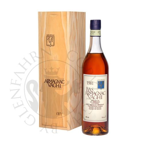 [arm264] Vaghi 1981 bot.2021 Bas Armagnac 70cl