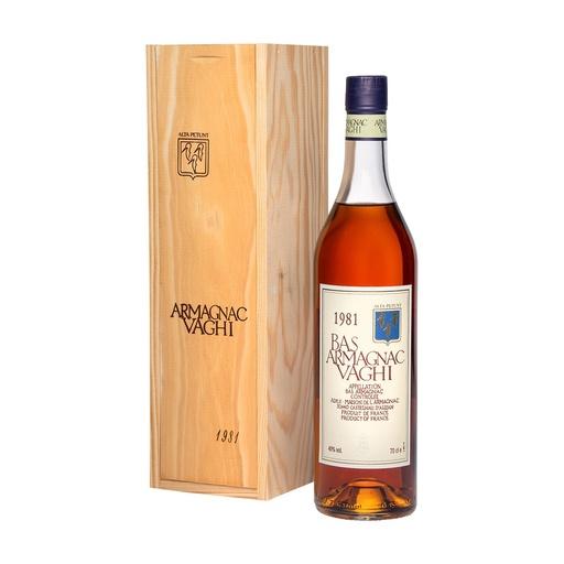 [arm264] Vaghi 1981 bot.2021 Bas Armagnac 70cl