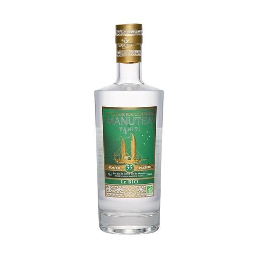 [rum0080] Manutea Le BIO Rhum Blanc Pur Jus de Canne Tahiti 70cl