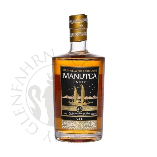 [rum0081] Manutea VO Rhum Vieux Pur Jus de Canne Tahiti 70cl