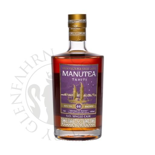 [rum0083] Manutea VO Single Cask Banyuls Barrique Rhum Vieux Pur Jus de Canne Tahiti 70cl