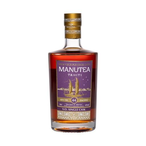 [rum0083] Manutea VO Single Cask Banyuls Barrique Rhum Vieux Pur Jus de Canne Tahiti 70cl