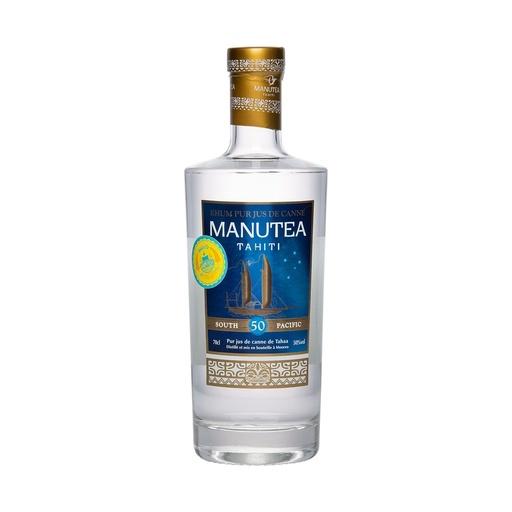[rum0084] Manutea 50 Rhum Blanc Pur Jus de Canne Tahiti 70cl