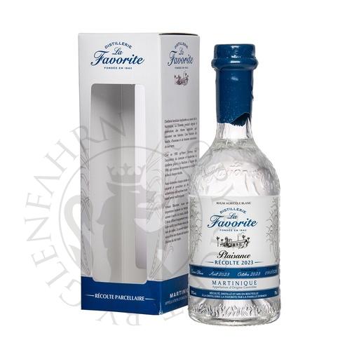 [rum0088] La Favorite Plaisance Canne Bleue 2023 Rhum Agricole Blanc 70cl