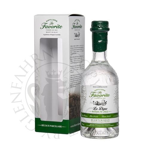 [rum0089] La Favorite La Digue Canne Roseau 2022 Rhum Agricole Blanc 70cl