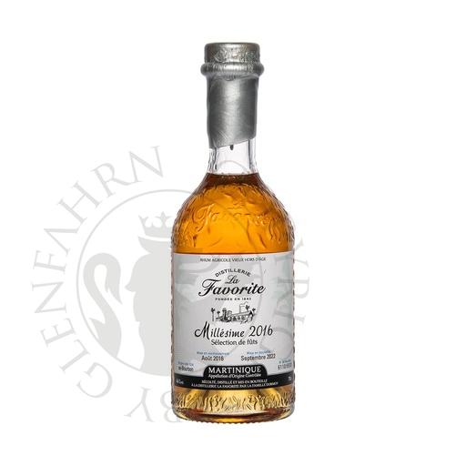 [rum0093] La Favorite Millésime 2016 6 ans Rhum Agricole Vieux Hors d'Age 70cl
