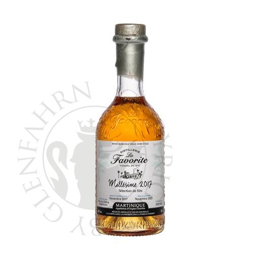 [rum0094] La Favorite Millésime 2017 6 ans Rhum Agricole Vieux Hors d'Age 70cl