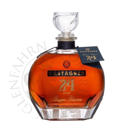 [gra517a] Castagner 24 anni Grappa Riserva ohne Geschenkpackung 70cl