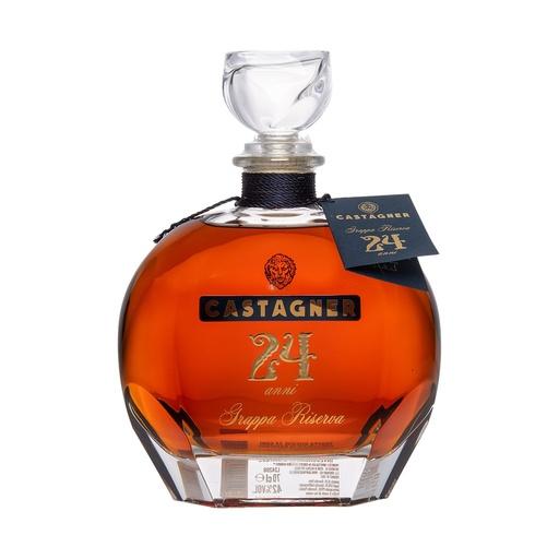 [gra517a] Castagner 24 anni Grappa Riserva ohne Geschenkpackung 70cl