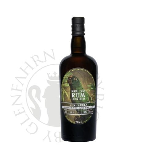[rum0064-d20] Venezuela 2012 11y Cask#247 Yellow Crowned Amazon The Parrots Single Cask Rum 20cl DEGU