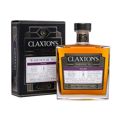 [cla100] Glen Spey 2012 11y Cask#C23101 Warehouse No.1 Claxton's Single Malt Scotch Whisky 70cl