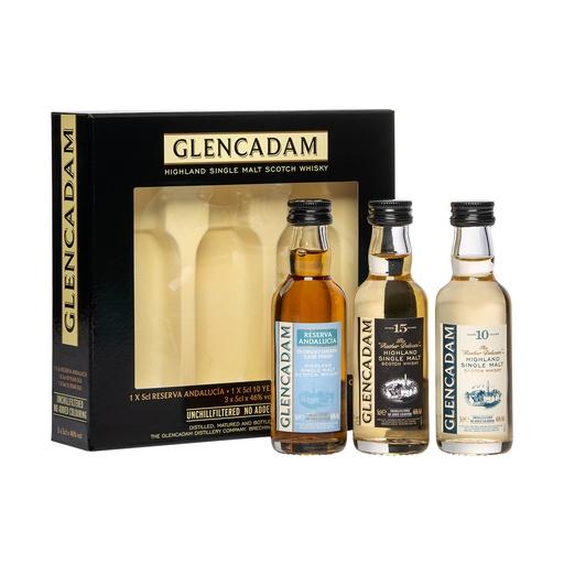 [gcd039] Glencadam Miniatures Triple Pack Reserva Andalucia, 10y, 15y 3x5cl