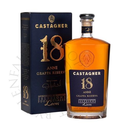 [gra516-d20] Castagner Fuoriclasse Leon 18 anni Barrique Grappa Riserva 20cl DEGU