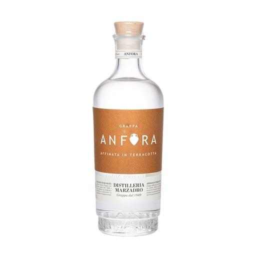 [gra378] Marzadro Anfora Grappa Affinata in Terracotta 70cl