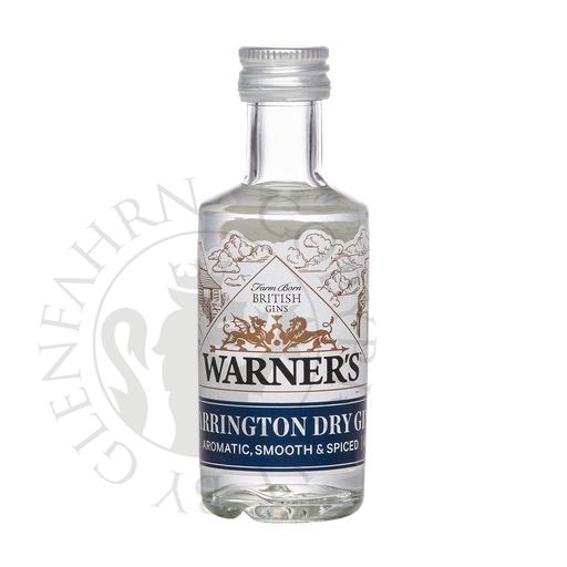 [gin049-005] Warner's Harrington Dry Gin Miniature 5cl