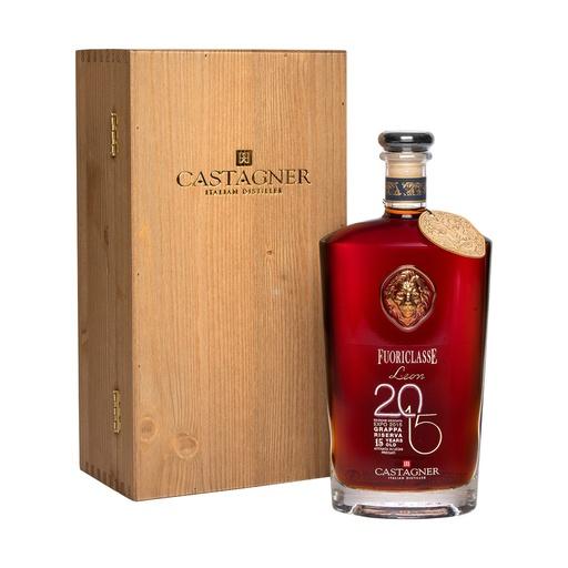 [gra385] Castagner Fuoriclasse Leon 15y Barrique Edizione EXPO 2015 Grappa Riserva 70cl