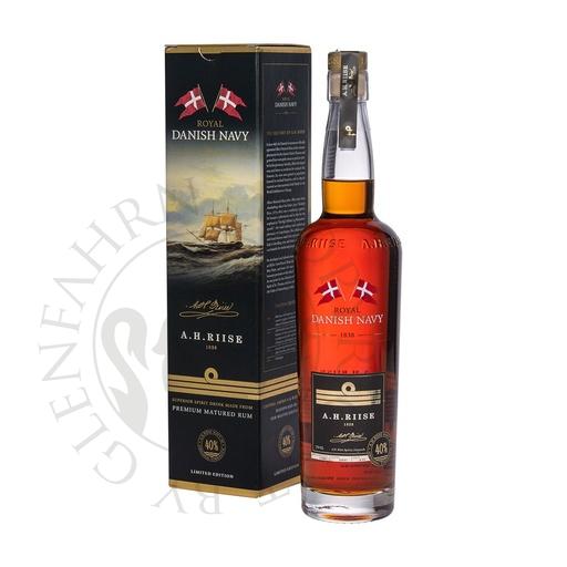 [rum370] A.H. Riise Royal Danish Navy Rum Spirit Drink 70cl