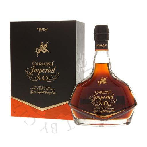 [bra014] Carlos I Imperial XO Brandy Solera Gran Reserva 70cl