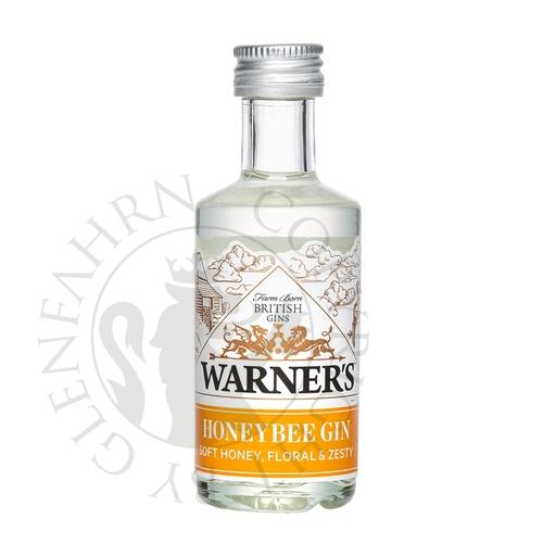 [gin194-005] Warner's Honeybee Gin Miniature 5cl