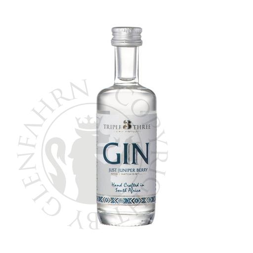 [gin160-005] Triple Three Gin Just Juniper Berry Miniature 5cl