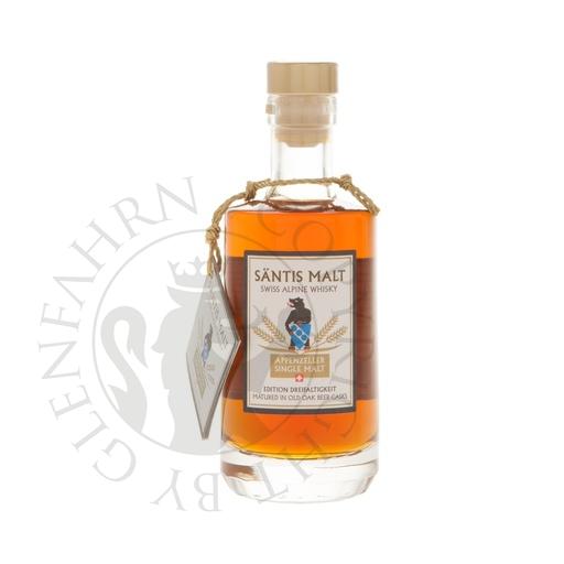 [sae011-020] Säntis Malt Edition Dreifaltigkeit Peated Single Malt Swiss Alpine Whisky 20cl