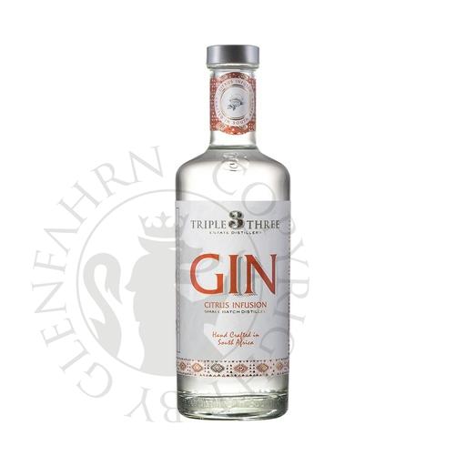 [gin161] Triple Three Gin Citrus Infusion 50cl