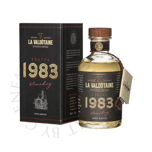 [gra453] La Valdotaine Grappa 1983 Smokey 50cl