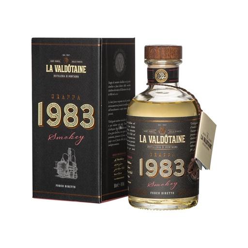 [gra453] La Valdotaine Grappa 1983 Smokey 50cl