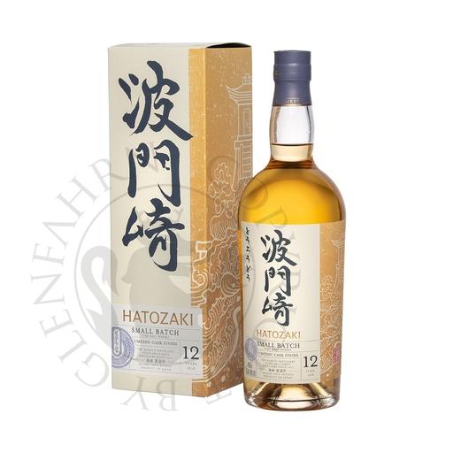 [why007] Hatozaki 12y Small Batch Pure Malt Umeshu Cask Finish Blended Malt Japanese Whisky 70cl