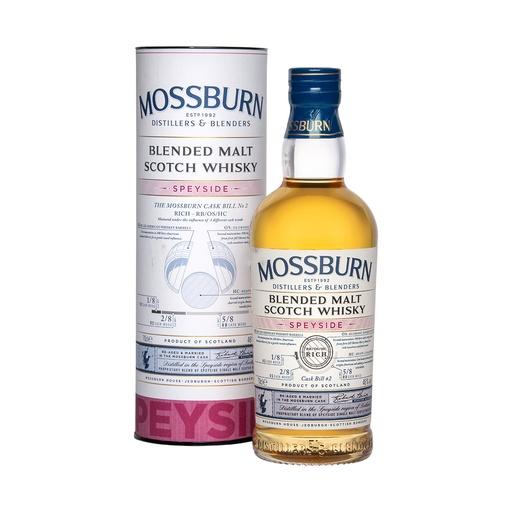 [mob020] Speyside Blended Malt Scotch Whisky Cask Bill No.2 Signature Casks Mossburn 70cl