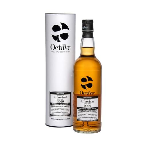 [dct511] Lowland Single Malt 2009 14y Cask#12242878 Octave Collection Duncan Taylor Single Malt Scotch Whisky 70cl