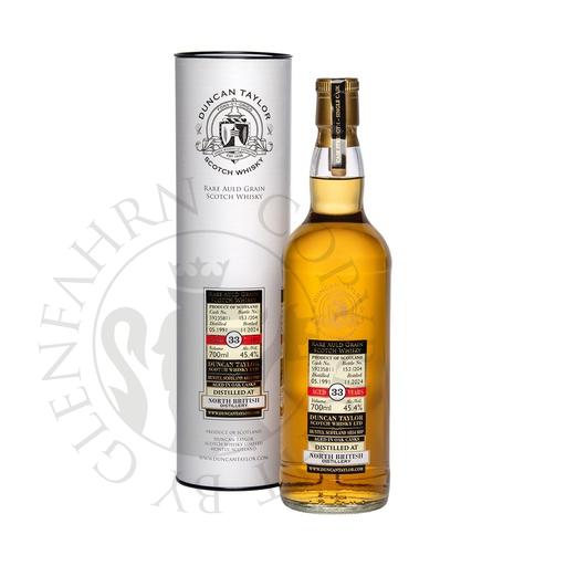 [dct513] North British 1991 33y Cask#59235811 Rare Auld Grain Duncan Taylor Single Grain Scotch Whisky 70cl