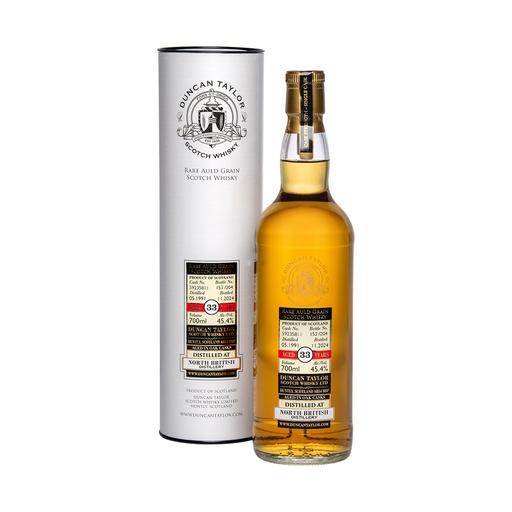 [dct513] North British 1991 33y Cask#59235811 Rare Auld Grain Duncan Taylor Single Grain Scotch Whisky 70cl