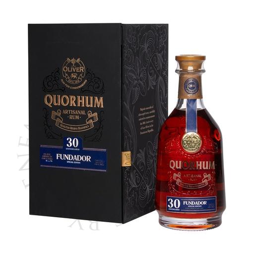 [rum0115] Quorhum 30 Aniversario Fundador Special Edition Artisanal Rum 70cl
