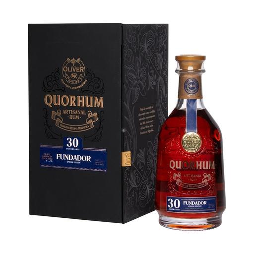 [rum0115] Quorhum 30 Aniversario Fundador Special Edition Artisanal Rum 70cl