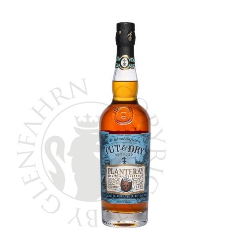 [rum0048-d20] Planteray Cut & Dry Artisanal Barbados Coconut Rum Spirit 20cl DEGU