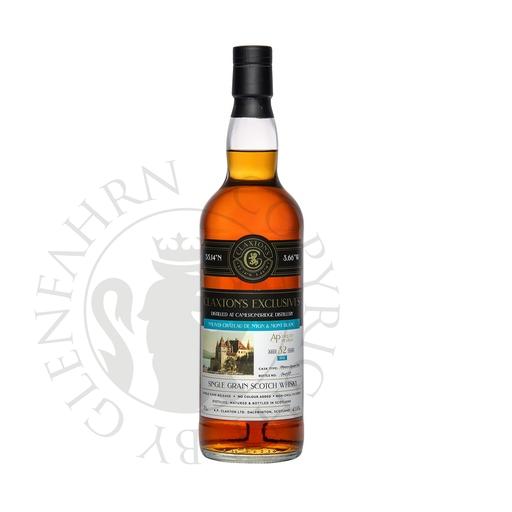 [cla131] Cameronbridge 1992 32y HSP Edition No.11 Château de Nyon & Mont Blanc Claxton's Single Grain Scotch Whisky 70cl